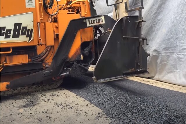 Asphalt Paving on driveway